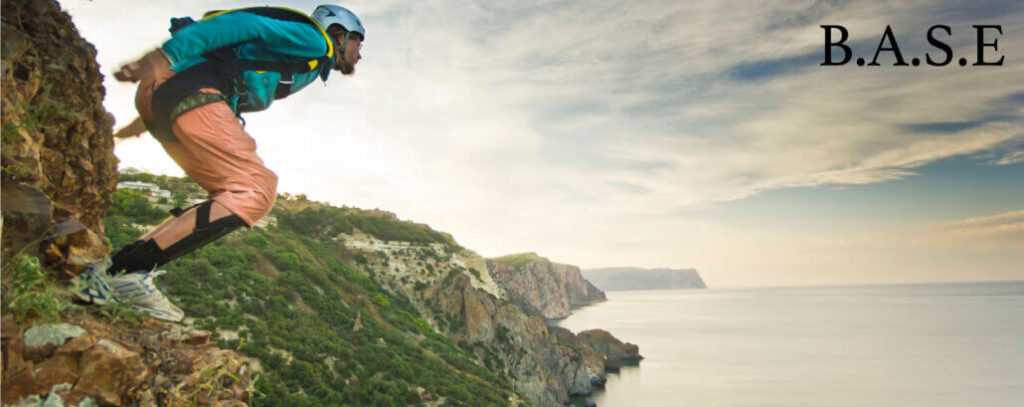 BASE jumping training